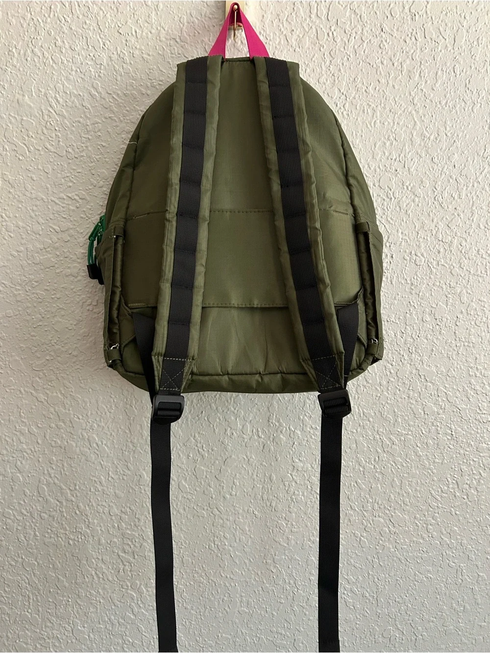 STATE Ripstop Kane Kids Travel Olive Diagonal Zipper Backpack